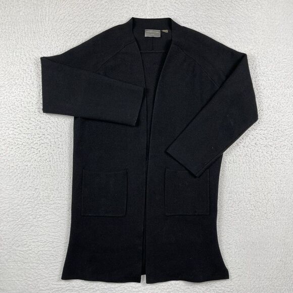 Modern Citizen Sweaters - Modern Citizen Sweater Womens Large Black Long Duster Open Cardigan Comfort Cozy
